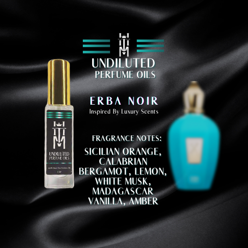 Erba Noir: Undiluted Perfume Oils / Pure Fragrance Oils & Concentrates