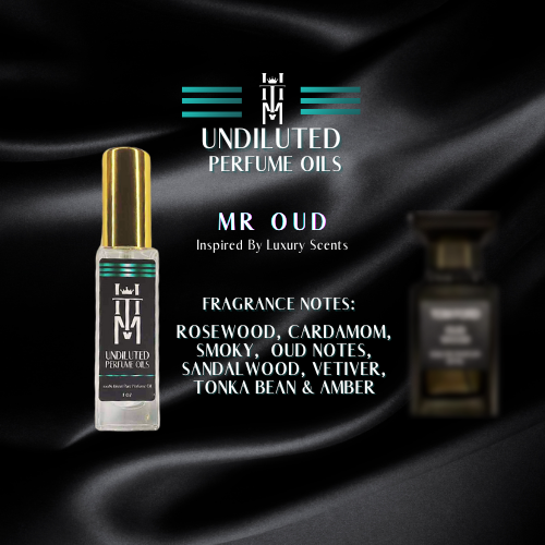 Mr Oud: Undiluted Perfume Oils / Pure Fragrance Oils & Concentrates