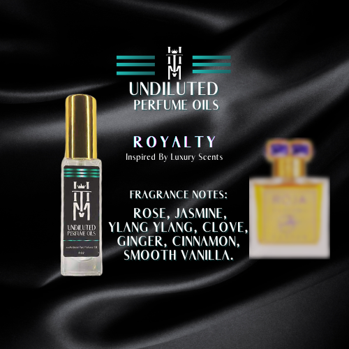 ROYALTY: Undiluted Perfume Oils / Pure Fragrance Oils & Concentrates