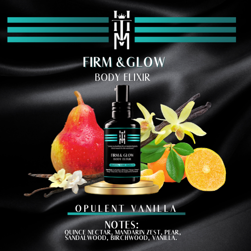 OPULENT VANILLA: Firm & Glow Body Elixir - Sea Buckthorn Oil