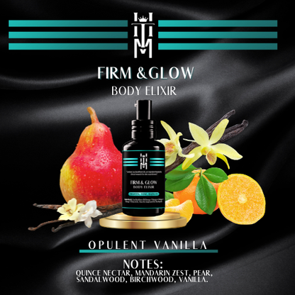 OPULENT VANILLA: Firm & Glow Body Elixir - Sea Buckthorn Oil