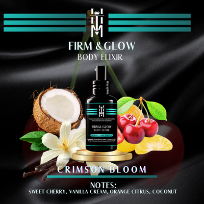 CRIMSON BLOOM: Firm & Glow Body Elixir - Sea Buckthorn Oil