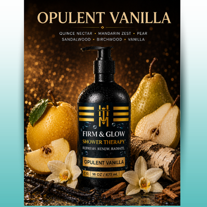 FIRM & GLOW: SHOWER THERAPY -  OPULENT VANILLA