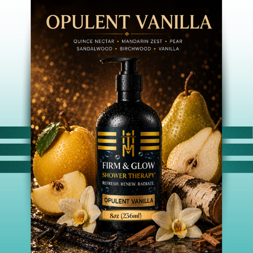 FIRM & GLOW: SHOWER THERAPY -  OPULENT VANILLA