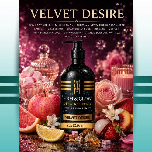 FIRM & GLOW: SHOWER THERAPY - VELVET DESIRE