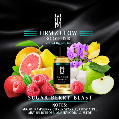 SUGAR BERRY BLAST: Firm & Glow Body Elixir - Sea Buckthorn Oil