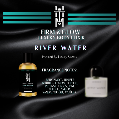 RIVER WATER: Firm & Glow Luxury Body Elixir - Inspired Scent - Sea Buckthorn