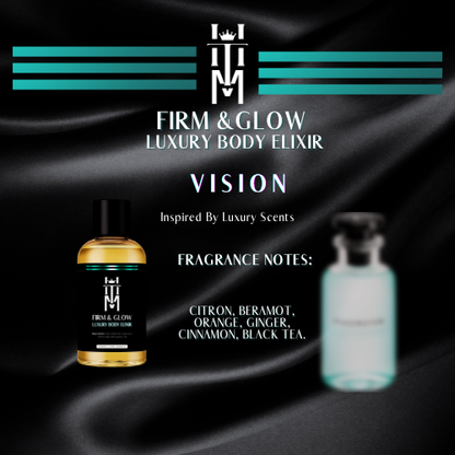 VISION: Firm & Glow Luxury Body Elixir - Inspired Scent - Sea Buckthorn