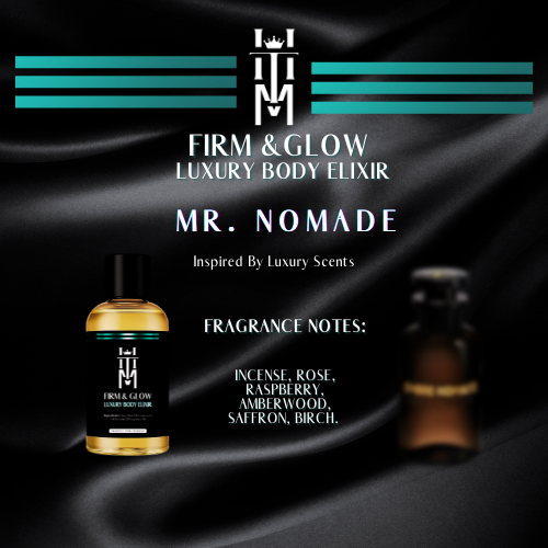MR.NOMADE: Firm & Glow Luxury Body Elixir - Inspired Scent - Sea Buckthorn