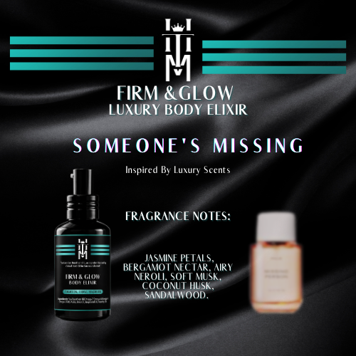 SOMEONE'S MISSING: Firm & Glow Luxury Body Elixir - Inspired Scent - Sea Buckthorn