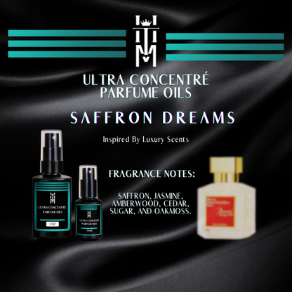 SAFFRON DREAMS: Ultra Concentré Parfume Oils - EDP
