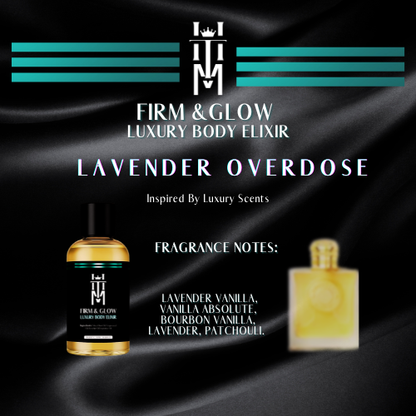LAVENDER OVERDOSE: Firm & Glow Luxury Body Elixir Scents - Sea Buckthorn