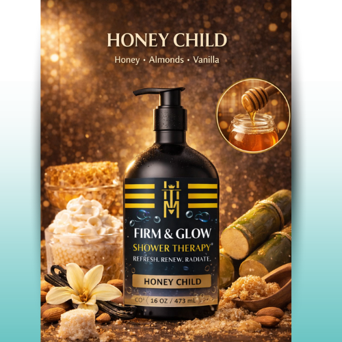 FIRM & GLOW: SHOWER THERAPY - HONEY CHILD