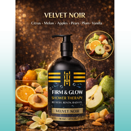 FIRM & GLOW: SHOWER THERAPY - VELVET NOIR