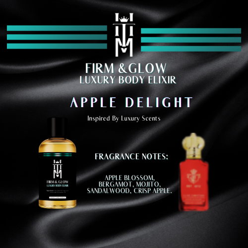 APPLE DELIGHT: Firm & Glow Luxury Body Elixir - Inspired Scent - Sea Buckthorn