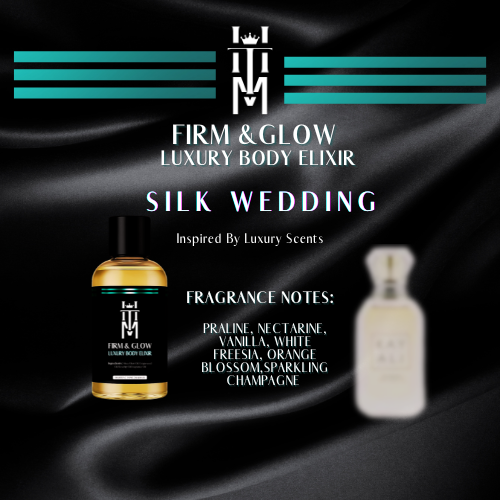 SILK WEDDING: Firm & Glow Luxury Body Elixir - Inspired Scent - Sea Buckthorn
