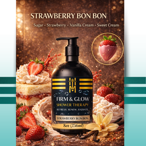 FIRM & GLOW: SHOWER THERAPY - STRAWBERRY BON BON