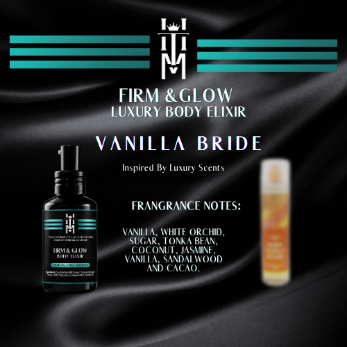 VANILLA BRIDE: Firm & Glow Luxury Body Elixir - Inspired Scent - Sea Buckthorn