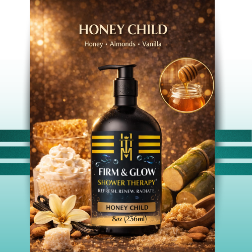 FIRM & GLOW: SHOWER THERAPY - HONEY CHILD