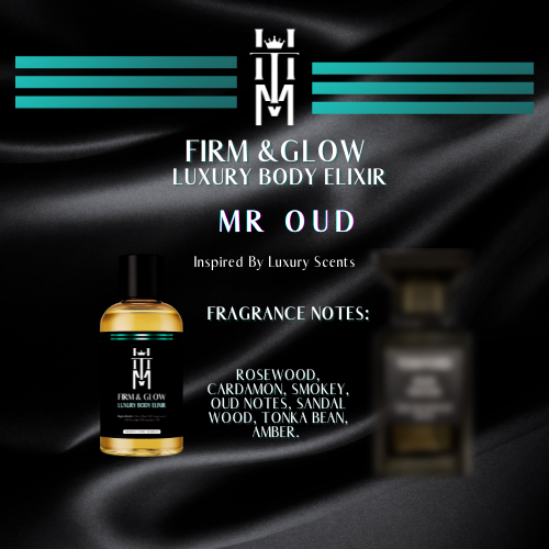 MR. OUD: Firm & Glow Luxury Body Elixir - Inspired Scent - Sea Buckthorn