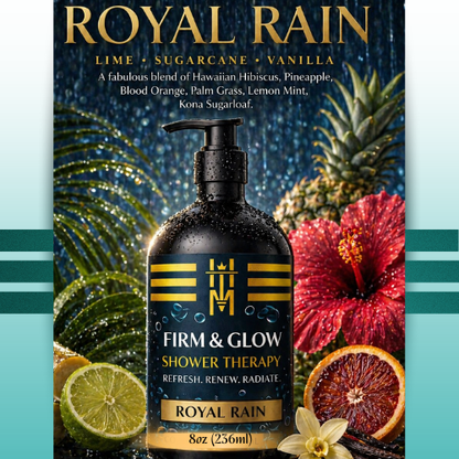 FIRM & GLOW: SHOWER THERAPY - ROYAL RAIN