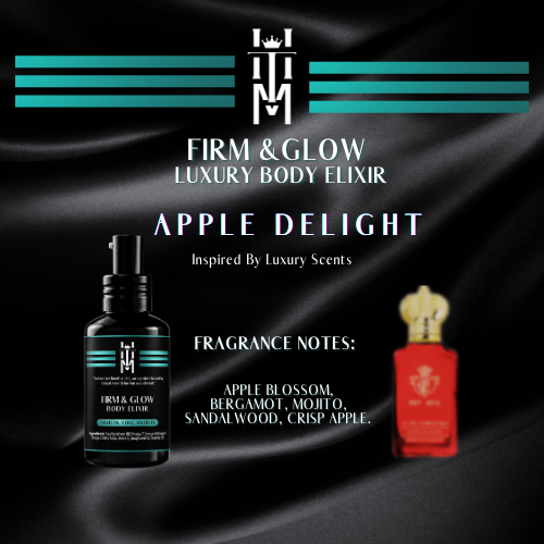 APPLE DELIGHT: Firm & Glow Luxury Body Elixir - Inspired Scent - Sea Buckthorn