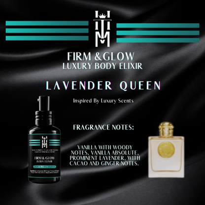 LAVENDER QUEEN: Firm & Glow Luxury Body Elixir - Inspired Scents - Sea Buckthorn
