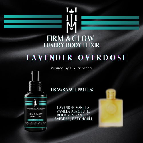 LAVENDER OVERDOSE: Firm & Glow Luxury Body Elixir Scents - Sea Buckthorn