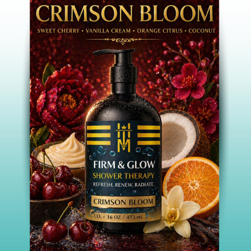 FIRM & GLOW: SHOWER THERAPY - CRIMSON BLOOM