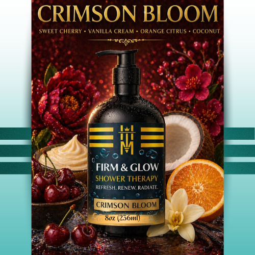 FIRM & GLOW: SHOWER THERAPY - CRIMSON BLOOM
