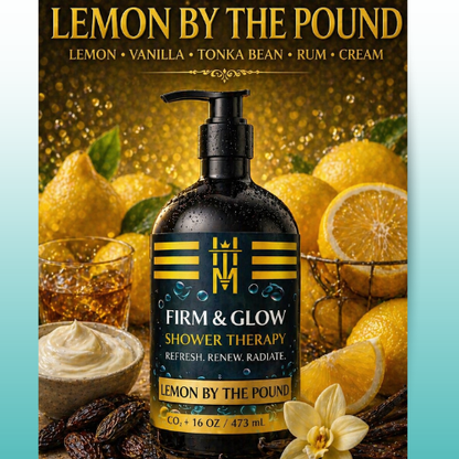 FIRM & GLOW: SHOWER THERAPY - LEMON By The POUND