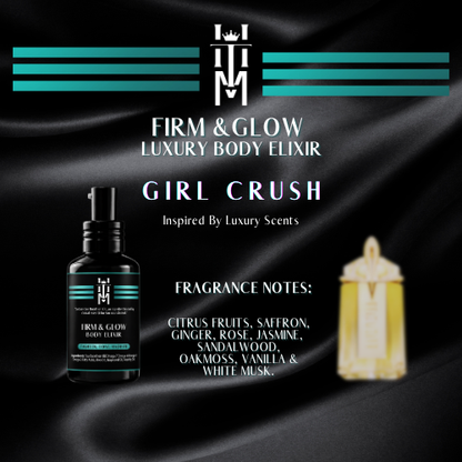 GIRL CRUSH: Firm & Glow Luxury Body Elixir - Inspired Scent - Sea Buckthorn
