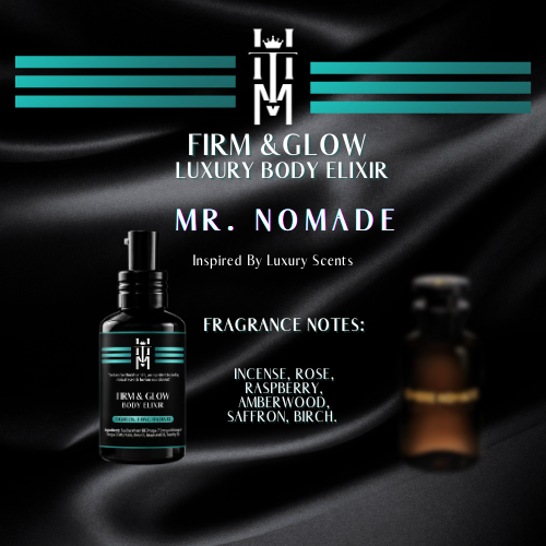 MR.NOMADE: Firm & Glow Luxury Body Elixir - Inspired Scent - Sea Buckthorn