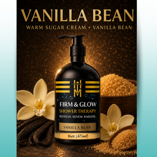 FIRM & GLOW: SHOWER THERAPY -VANILLA BEAN