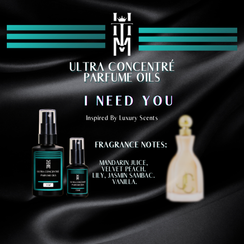 I NEED YOU: Ultra Concentré Parfume Oil - EDP