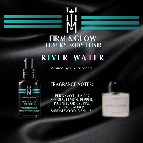 RIVER WATER: Firm & Glow Luxury Body Elixir - Inspired Scent - Sea Buckthorn
