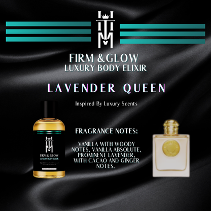 LAVENDER QUEEN: Firm & Glow Luxury Body Elixir - Inspired Scents - Sea Buckthorn