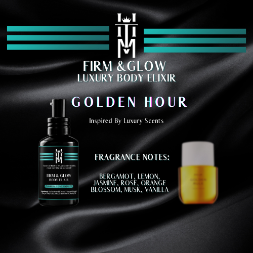 GOLDEN HOUR: Firm & Glow Luxury Body Elixir - Insprired Scents - Sea Buckthorn