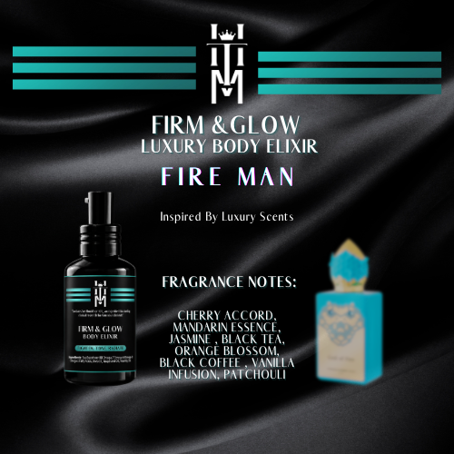 FIRE MAN: Firm & Glow Luxury Body Elixir - Insprired Scents - Sea Buckthorn