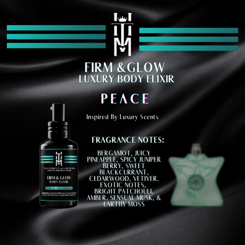 PEACE: Firm & Glow Luxury Body Elixir - Insprired Scents - Sea Buckthorn