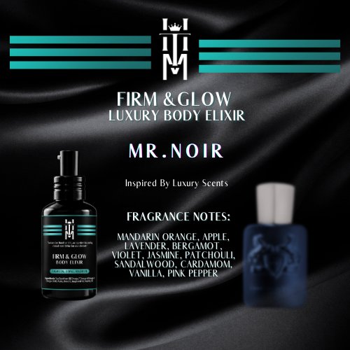 MR. NOIR: Firm & Glow Luxury Body Elixir - Insprired Scents - Sea Buckthorn