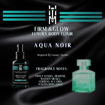 AQUA NOIR: Firm & Glow Luxury Body Elixir - Insprired Scents - Sea Buckthorn