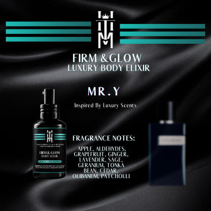 MR. Y: Firm & Glow Luxury Body Elixir - Insprired Scents - Sea Buckthorn