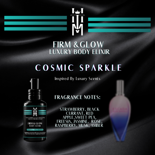 COSMIC SPARKLE: Firm & Glow Luxury Body Elixir - Insprired Scents - Sea Buckthorn