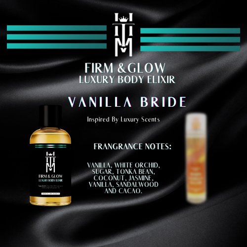 VANILLA BRIDE: Firm & Glow Luxury Body Elixir - Inspired Scent - Sea Buckthorn