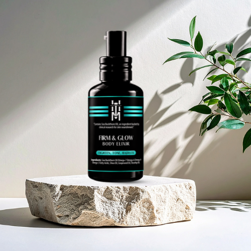 CRIMSON BLOOM: Firm & Glow Body Elixir - Sea Buckthorn Oil
