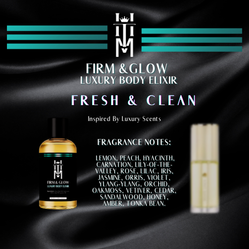 FRESH & CLEAN: Firm & Glow Luxury Body Elixir - Inspired Scent - Sea Buckthorn