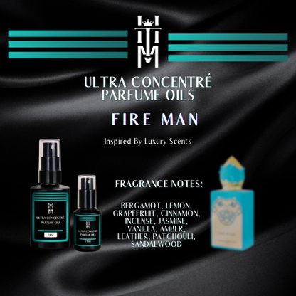 FIRE MAN: Ultra Concentré Parfume Oil - EDP