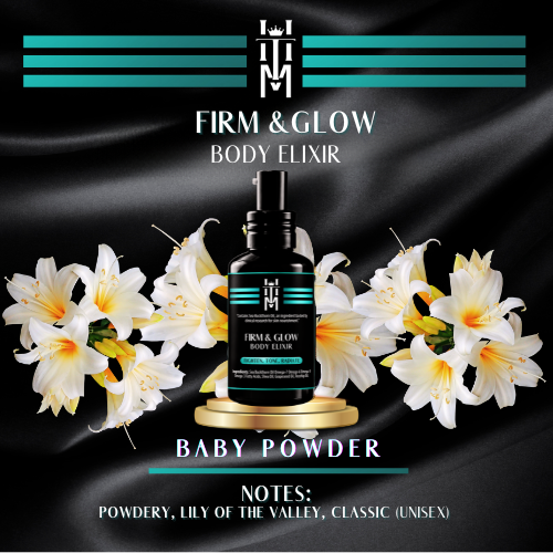 BABY POWDER: Firm & Glow Body Elixir - Sea Buckthorn Oil