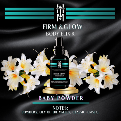 BABY POWDER: Firm & Glow Body Elixir - Sea Buckthorn Oil